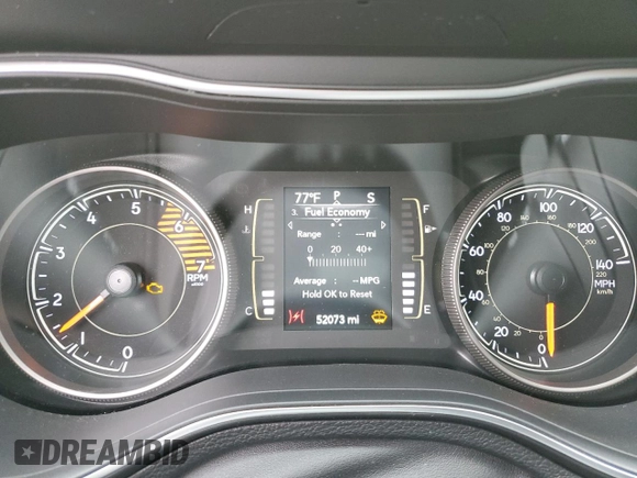2019 Jeep Cherokee Latitude Plus with VIN 1C4PJMLN0KD384738, listed as a Copart auction lot 60099805 with 52,073 mi miles and Salvage title. Bid and sale history available at DreamBid. Image 9.