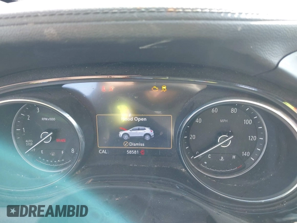 2023 Buick Encore GX Select with VIN KL4MMDS26PB061289, listed as a IAAI auction lot 42014422 with 58,581 mi miles and . Bid and sale history available at DreamBid. Image 7.
