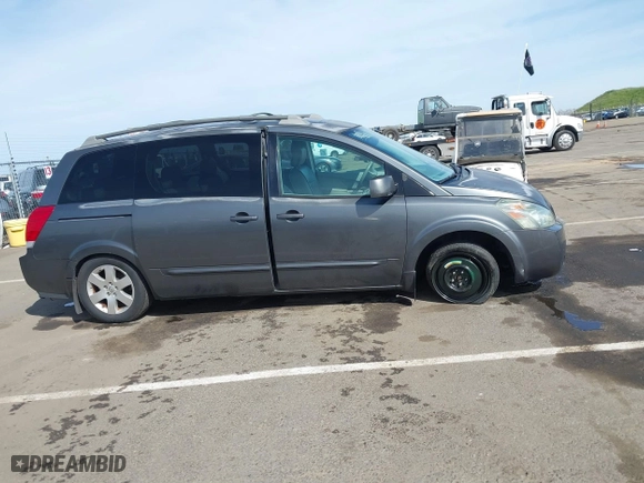 2005 Nissan Quest with VIN 5N1BV28U85N114573, listed as a IAAI auction lot 41841082 with 1 mi miles. Bid and sale history available at carsss.com. Image 13.