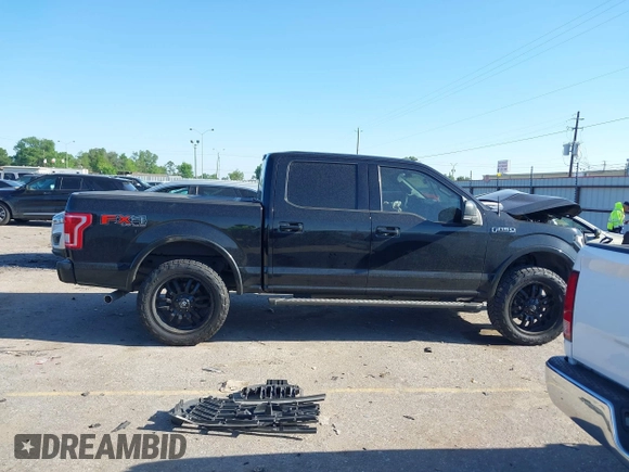 2017 Ford F-150 XL with VIN 1FTEW1EF2HKC96338, listed as a IAAI auction lot 41973507 with 117,342 mi miles. Bid and sale history available at carsss.com. Image 13.