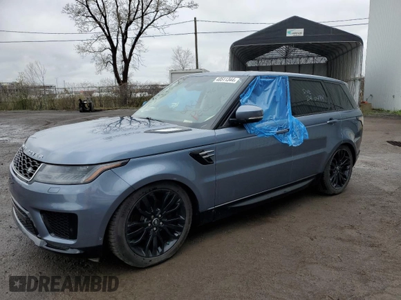 2019 Land Rover Range Rover Sport HSE with VIN SALWR2RKXKA846321, listed as a Copart auction lot 48511344 with 63,005 mi miles and Clean Title. Bid and sale history available at carsss.com. Image 1.