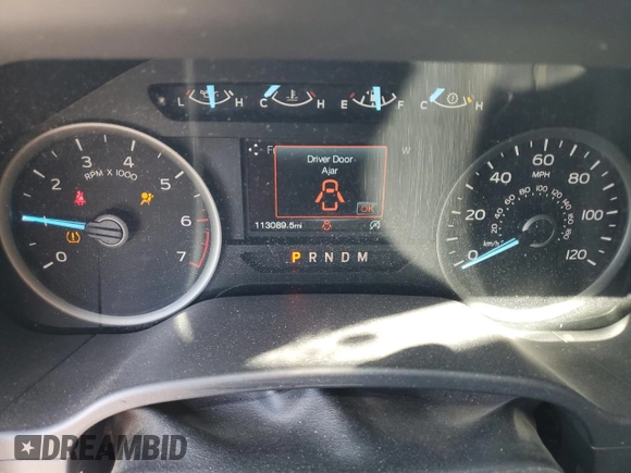 2019 Ford F-150 XL with VIN 1FTFW1E59KKC70287, listed as a Copart auction lot 52596015 with 113,089 mi miles and Salvage Title. Bid and sale history available at carsss.com. Image 9.