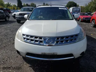 2007 Nissan Murano S with VIN JN8AZ08W97W632056, listed as a Copart auction lot 74835984 with 156,692 mi miles and Salvage Title. Bid and sale history available at carsss.com. Image 5.