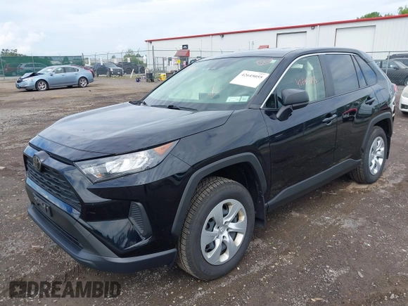2022 Toyota RAV4 LE with VIN JTMF1RFV6ND088373, listed as a IAAI auction lot 42645055 with 33,048 mi miles and . Bid and sale history available at DreamBid. Image 2.