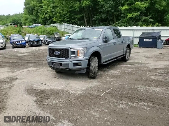 2019 Ford F-150 XL with VIN 1FTEW1EP1KKE43619, listed as a Copart auction lot 65517764 with 84,214 mi miles and Non Repairable. Bid and sale history available at carsss.com. Image 11.