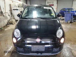 2015 FIAT 500 Pop with VIN 3C3CFFAR5FT501672, listed as a Copart auction lot 52784455 with 63,635 mi miles and Salvage Title. Bid and sale history available at carsss.com. Image 5.