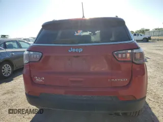 2018 Jeep Compass Limited with VIN 3C4NJDCB0JT144305, listed as a Copart auction lot 54834825 with 202,781 mi miles and Salvage title. Bid and sale history available at DreamBid. Image 6.