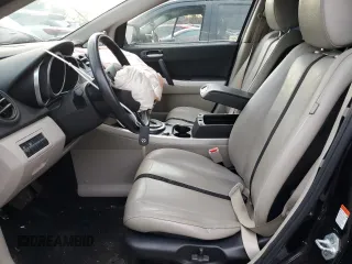 2007 Mazda CX-7 Sport with VIN JM3ER29L570120611, listed as a Copart auction lot 86691444 with 128,486 mi miles and Salvage Title. Bid and sale history available at carsss.com. Image 7.