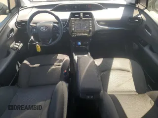 2022 Toyota Prius L Eco z VIN JTDKAMFU6N3167881, wystawiony jako Copart lot #57356655 z przebiegiem 25 579 mil mil oraz Szkoda całkowita • Salvage title. Historia ofert i sprzedaży dostępna na DreamBid. Obrazek 8.