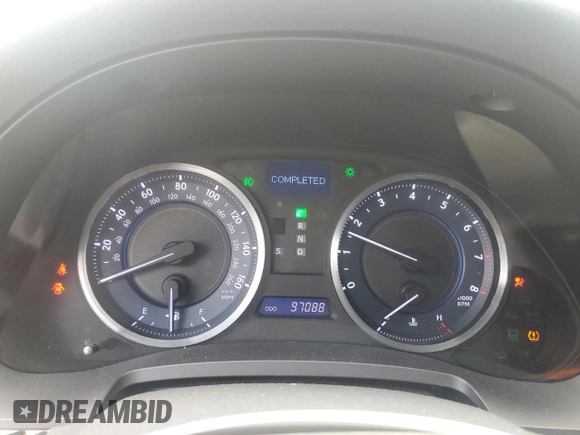 2011 Lexus IS 250 with VIN JTHBF5C22B5144946, listed as a Copart auction lot 52593265 with 97,088 mi miles and Salvage title. Bid and sale history available at DreamBid. Image 9.