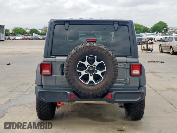 2021 Jeep Wrangler Unlimited Rubicon с VIN 1C4HJXFN9MW792972, выставлен на аукционе Copart как лот 53322835 с пробегом 32 203 миль миль и Списание • Salvage title. История ставок и продаж доступна на DreamBid. Изображение 6.