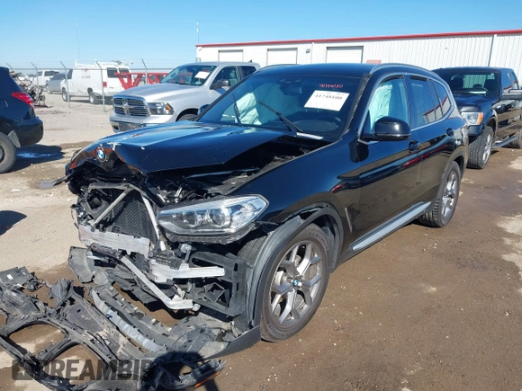 2021 BMW X3 xDrive30i with VIN 5UXTY5C06M9E77419, listed as a IAAI auction lot 41748100 with 119,149 mi miles and . Bid and sale history available at DreamBid. Image 18.