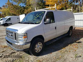 2010 Ford Econoline Cargo Commercial z VIN 1FTNE2EW6ADA32848, wystawiony jako Copart lot #75965074 z przebiegiem 159 793 mil mil oraz Czysty tytuł • Clean title. Historia ofert i sprzedaży dostępna na DreamBid. Obrazek 1.