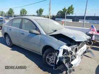 2003 Saturn ION with VIN 1G8AJ52F33Z141414, listed as a IAAI auction lot 39809338 with 112,278 mi miles. Bid and sale history available at carsss.com. Image 1.