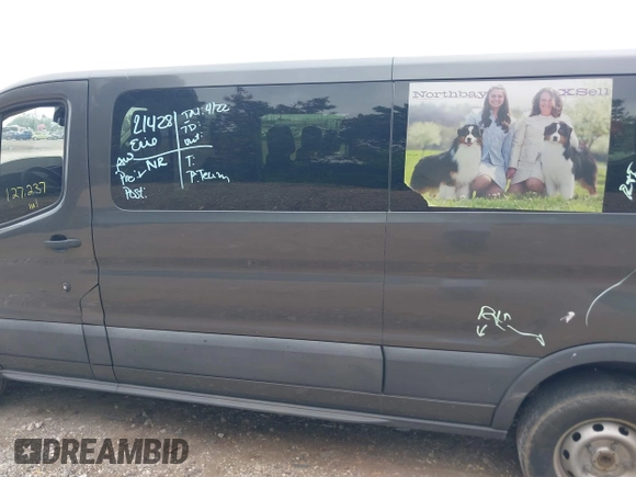 2016 Ford Transit XL z VIN 1FBZX2YM3GKB21517, wystawiony jako IAAI lot #42257881 z przebiegiem 127 237 mil mil oraz . Historia ofert i sprzedaży dostępna na DreamBid. Obrazek 14.
