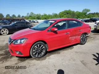 2017 Nissan Sentra SR with VIN 3N1AB7AP1HY351300, listed as a Copart auction lot 52052435 with 86,700 mi miles and Salvage Title. Bid and sale history available at carsss.com. Image 1.