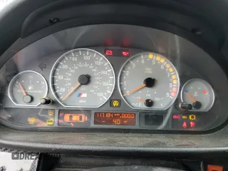 2002 BMW 3 Series M3 with VIN WBSBR93472EX24204, listed as a Copart auction lot 44896205 with 117,184 mi miles and Salvage Title. Bid and sale history available at carsss.com. Image 9.