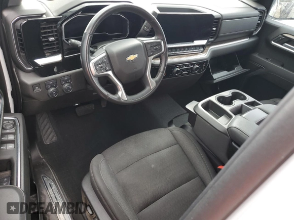 2022 Chevrolet Silverado 1500 LT with VIN 1GCPDDEK5NZ641474, listed as a Copart auction lot 77832644 with Not Provided miles and Salvage Title. Bid and sale history available at DreamBid. Image 8.
