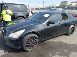 2008 Infiniti G35 Sedan x with VIN JNKBV61FX8M268105, listed as a IAAI auction lot 41677771 with 1 mi miles. Bid and sale history available at carsss.com. Image 2.