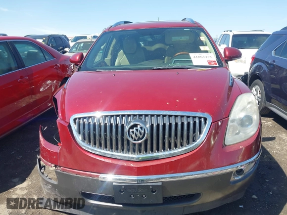 2011 Buick Enclave CXL-1 with VIN 5GAKRBED1BJ144922, listed as a IAAI auction lot 41863475 with 196,837 mi miles. Bid and sale history available at carsss.com. Image 13.