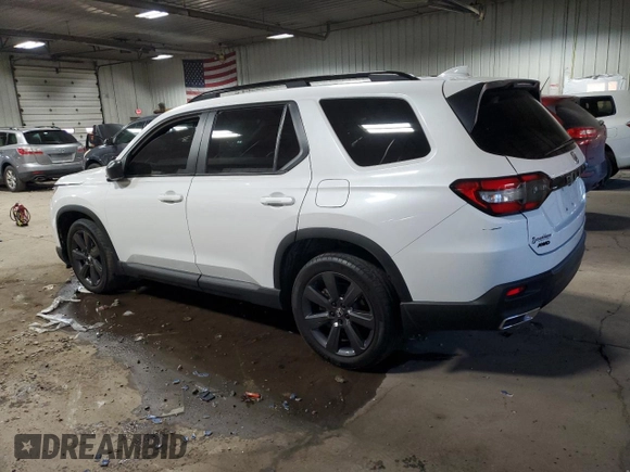 2023 Honda Pilot Sport with VIN 5FNYG1H37PB053776, listed as a Copart auction lot 83002744 with 66,186 mi miles and Salvage Title. Bid and sale history available at carsss.com. Image 2.