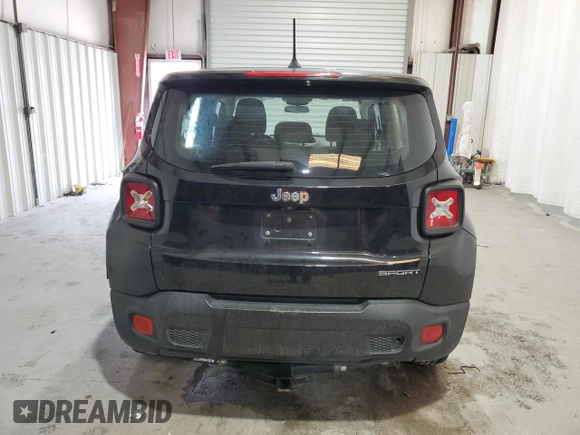 2017 Jeep Renegade Sport with VIN ZACCJAAB9HPF80399, listed as a Copart auction lot 50974275 with 98,339 mi miles and Clean Title. Bid and sale history available at DreamBid. Image 6.