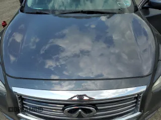 2014 Infiniti QX60 with VIN 5N1AL0MM8EC530162, listed as a Copart auction lot 64477165 with 106,642 mi miles and Salvage title. Bid and sale history available at DreamBid. Image 12.