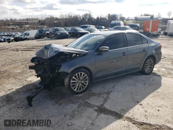 2012 Volkswagen Jetta Sedan SEL w/Sunroof with VIN 3VWLX7AJ0CM389522, listed as a Copart auction lot 86277254 with 0 mi miles and Salvage Title. Bid and sale history available at carsss.com. Image 1.