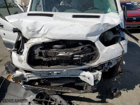 2016 Ford Transit Cargo Van with VIN 1FTYR2CG6GKA14237, listed as a Copart auction lot 72286024 with 0 mi miles and Salvage Title. Bid and sale history available at carsss.com. Image 12.