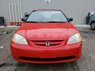 2001 Honda Civic LX with VIN 1HGEM215X1L107638, listed as a Copart auction lot 80860374 with 281,478 mi miles and Non Repairable. Bid and sale history available at carsss.com. Image 5.