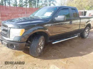2013 Ford F-150 XL with VIN 1FTFX1CF5DFE02000, listed as a IAAI auction lot 41864702 with 185,992 mi miles. Bid and sale history available at carsss.com. Image 16.
