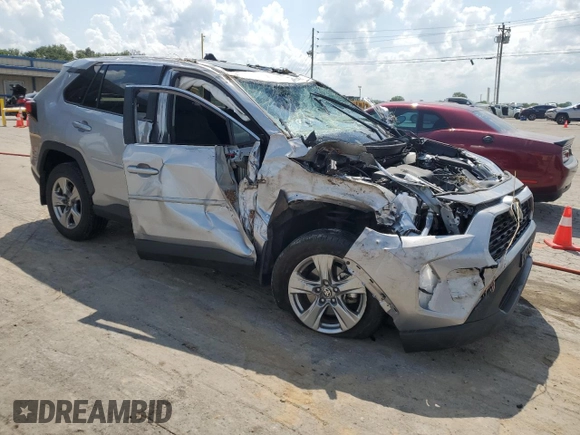 2024 Toyota RAV4 XLE with VIN 2T3P1RFV2RC435325, listed as a Copart auction lot 64044865 with 14,054 mi miles and Salvage title. Bid and sale history available at DreamBid. Image 4.