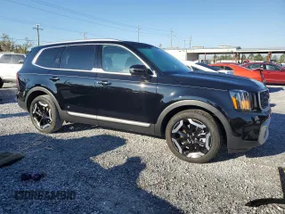 2025 Kia Telluride S with VIN 5XYP64GC4SG598370, listed as a Copart auction lot 46740015 with 513 mi miles and Salvage Title. Bid and sale history available at DreamBid. Image 4.