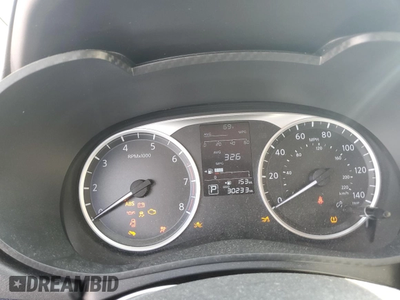 2021 Nissan Versa S with VIN 3N1CN8DV8ML894957, listed as a Copart auction lot 56838415 with 30,233 mi miles and Salvage title. Bid and sale history available at DreamBid. Image 9.