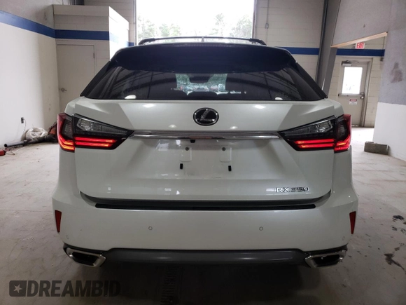 2016 Lexus RX 350 with VIN 2T2BZMCA8GC043085, listed as a Copart auction lot 48725305 with 64,524 mi miles and Salvage Title. Bid and sale history available at DreamBid. Image 6.