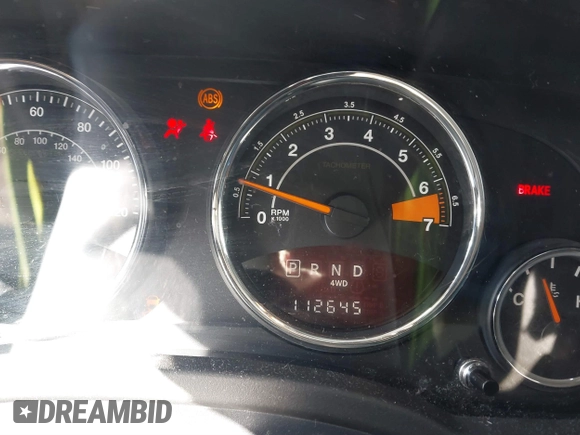 2016 Jeep Compass Latitude with VIN 1C4NJDEB7GD746114, listed as a IAAI auction lot 41571587 with 112,645 mi miles. Bid and sale history available at carsss.com. Image 7.
