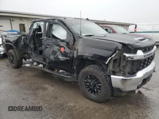 2022 Chevrolet Silverado 3500HD LT with VIN 1GC4YTEY3NF167855, listed as a Copart auction lot 80184594 with 37,435 mi miles and Salvage Title. Bid and sale history available at DreamBid. Image 4.