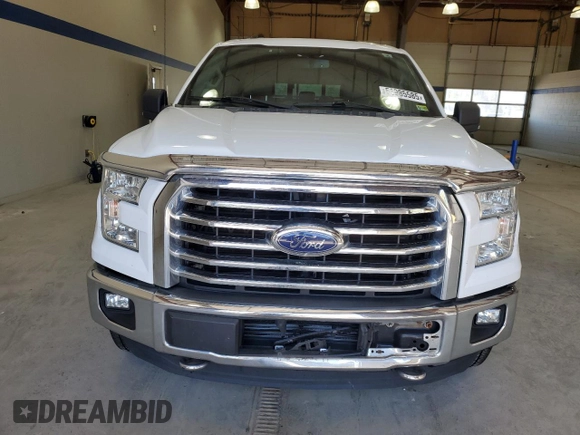 2015 Ford F-150 XLT with VIN 1FTEW1EG8FFB67566, listed as a Copart auction lot 51985585 with 156,581 mi miles and Salvage Title. Bid and sale history available at carsss.com. Image 5.