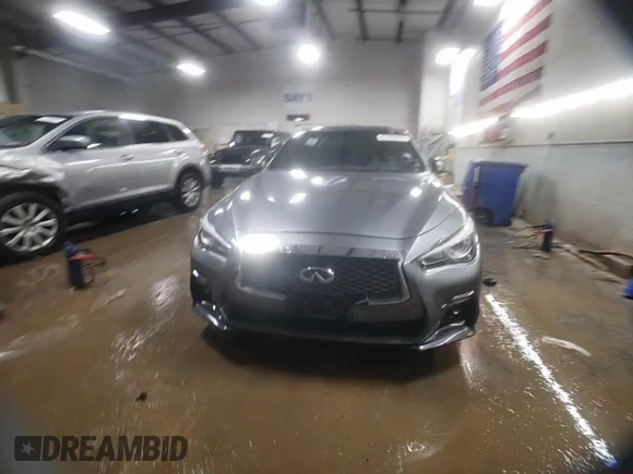 2021 Infiniti Q50 3.0t SIGNATURE EDITION with VIN JN1EV7CR8MM752105, listed as a Copart auction lot 87200854 with 31,779 mi miles and Salvage Title. Bid and sale history available at carsss.com. Image 13.