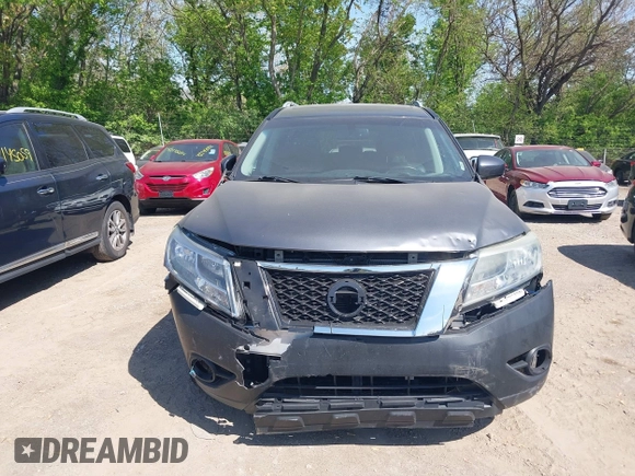 2014 Nissan Pathfinder SL with VIN 5N1AR2MM7EC644583, listed as a IAAI auction lot 42144978 with 152,761 mi miles. Bid and sale history available at carsss.com. Image 12.