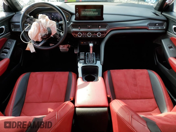 2023 Acura Integra Technology with VIN 19UDE4H66PA023758, listed as a Copart auction lot 52937815 with 29,082 mi miles and Salvage title. Bid and sale history available at DreamBid. Image 8.