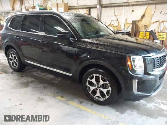 2022 Kia Telluride EX z VIN 5XYP34HC3NG202537, wystawiony jako IAAI lot #41909254 z przebiegiem 52 832 mil mil oraz . Historia ofert i sprzedaży dostępna na DreamBid. Obrazek 1.