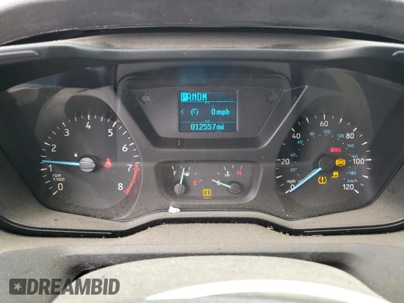 2019 Ford Transit with VIN 1FTYR1YM3KKA34592, listed as a Copart auction lot 48995965 with 12,557 mi miles and Salvage title. Bid and sale history available at DreamBid. Image 9.