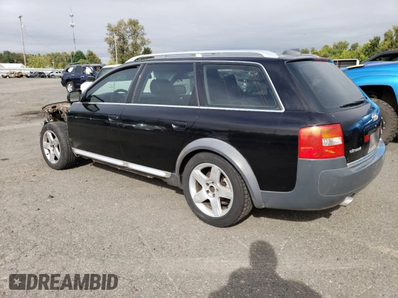 2004 Audi allroad A6 V8 with VIN WA1YD64BX4N094154, listed as a Copart auction lot 73637534 with 182,534 mi miles and Salvage Title. Bid and sale history available at DreamBid. Image 2.