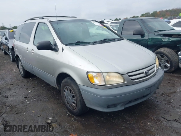 2003 Toyota Sienna CE with VIN 4T3ZF19C93U551570, listed as a IAAI auction lot 40961703 with 285,644 mi miles. Bid and sale history available at carsss.com. Image 1.