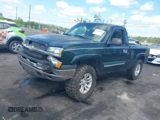 2004 Chevrolet Silverado 1500 Z71 with VIN 1GCEK14T04Z325260, listed as a IAAI auction lot 42040136 with 129,346 mi miles. Bid and sale history available at carsss.com. Image 2.