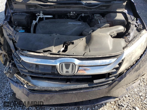 2019 Honda Odyssey EX-L with VIN 5FNRL6H70KB025729, listed as a Copart auction lot 46331235 with 123,682 mi miles and Salvage Title. Bid and sale history available at carsss.com. Image 13.