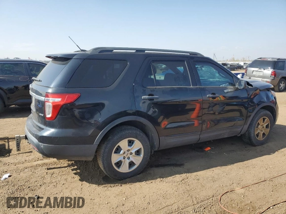 2013 Ford Explorer with VIN 1FM5K8B81DGA47418, listed as a Copart auction lot 54235895 with 136,585 mi miles and Salvage title. Bid and sale history available at DreamBid. Image 3.