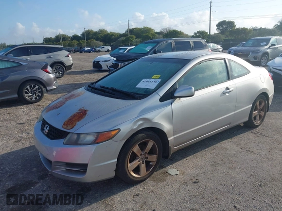2008 Honda Civic Cpe LX with VIN 2HGFG126X8H549596, listed as a IAAI auction lot 41944130 with 116,336 mi miles. Bid and sale history available at carsss.com. Image 17.