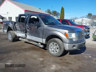 2011 Ford F-150 XL with VIN 1FTFW1EF4BFA02569, listed as a IAAI auction lot 41752721 with 150,007 mi miles. Bid and sale history available at carsss.com. Image 1.